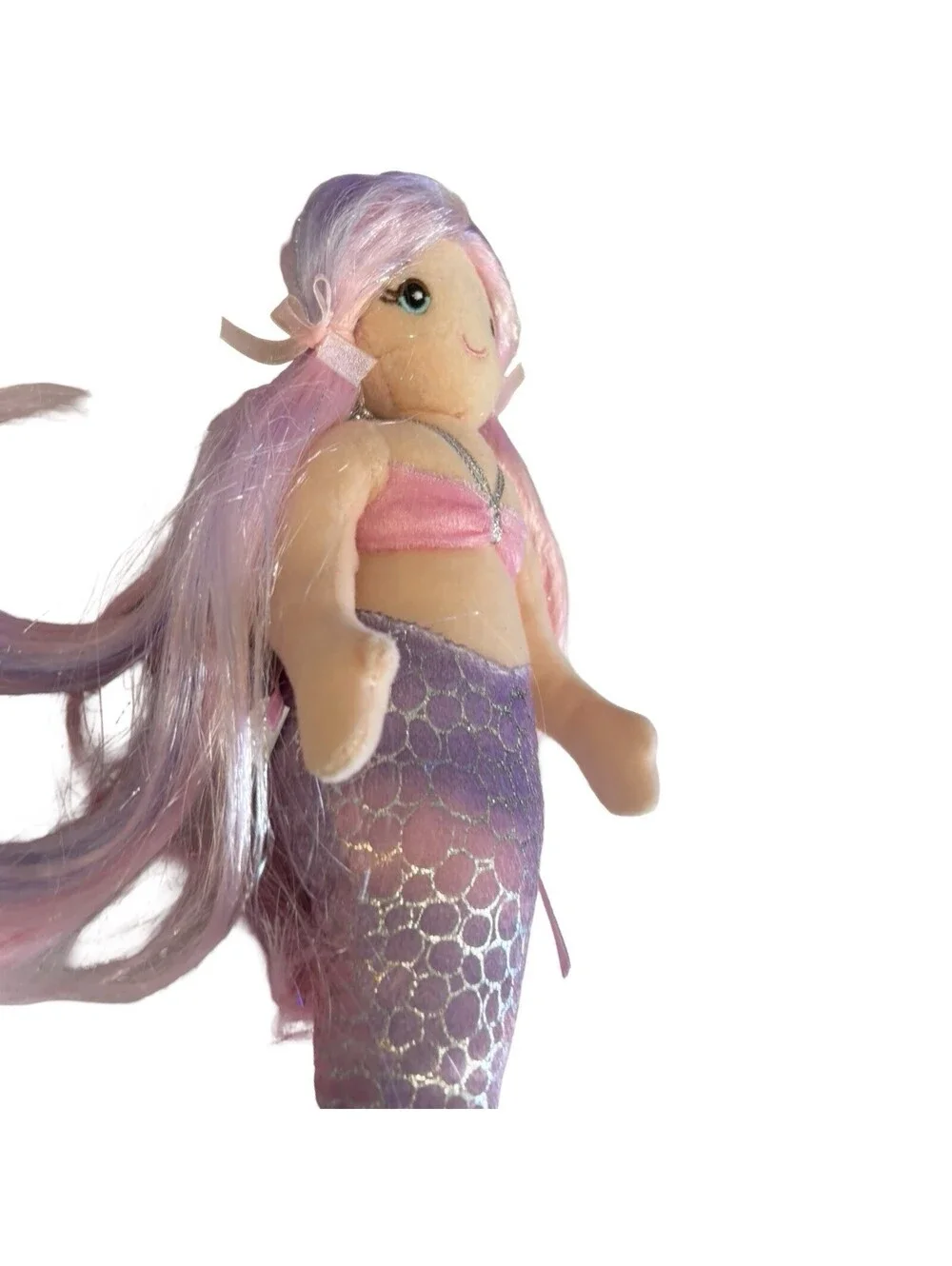 Douglas Cuddle Toys Plush Mermaid Pink 11